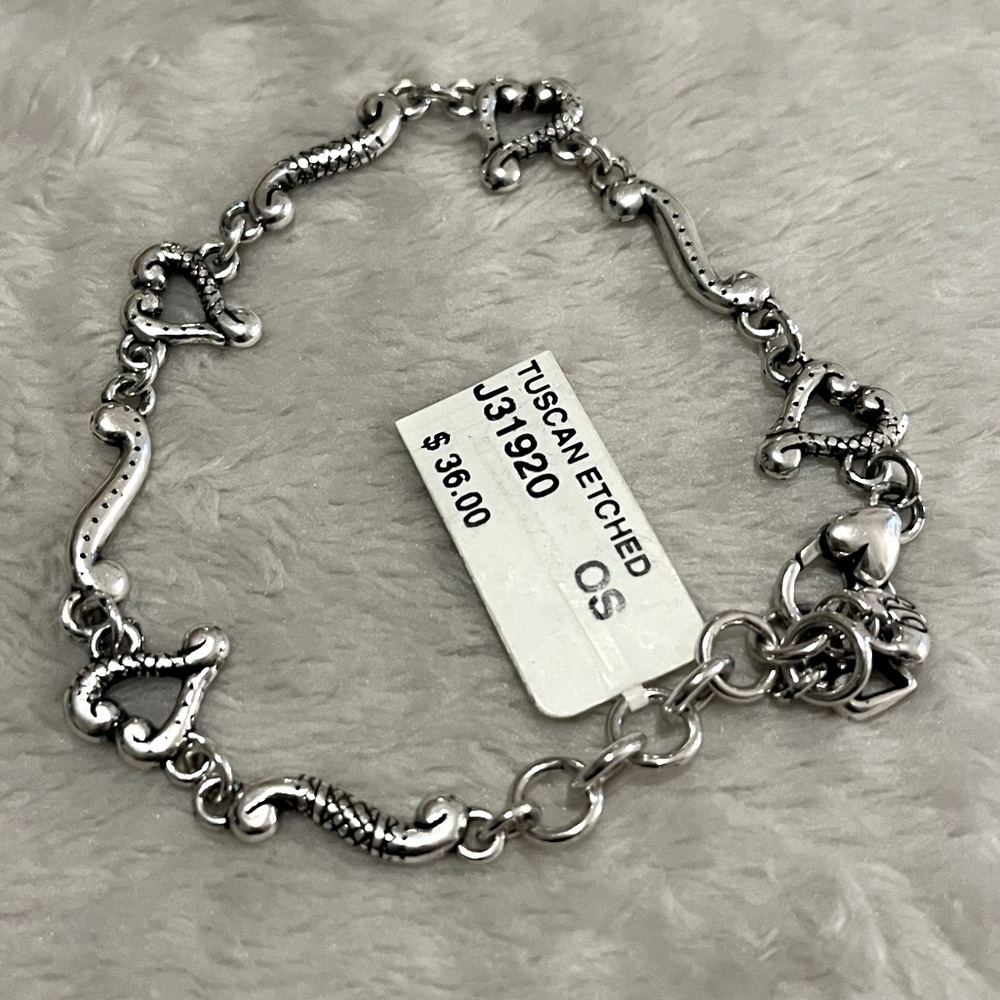 NWT Brighton Tuscan Etched bracelet